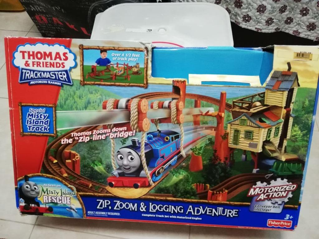 Thomas trackmaster zip zoom logging adventure best sale