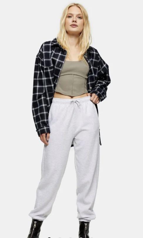 Topshop grey sweatpants Outlet