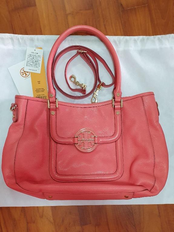 Tory Burch Amanda Classic Handle Hobo Bag, Luxury, Bags & Wallets on  Carousell