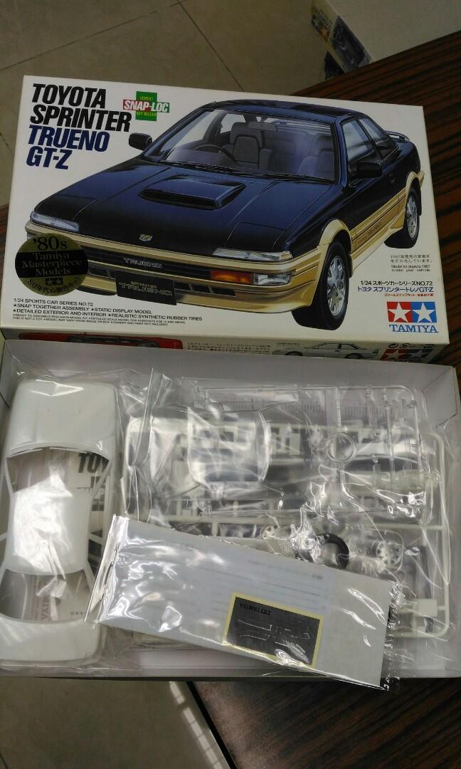 Toyota Corolla Gts Trueno Ae92 Tamiya 1 24 玩具 遊戲類 玩具 Carousell