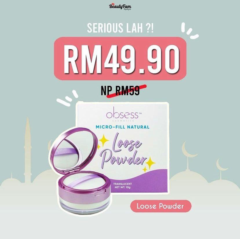 Treatment Cushion foundation (Category: Makeup) located in Kuala Lumpur. Submitted by siti.narnia (Listing ID 1080601197, Image 2). Description: Treatment Cushion Foundation (TCF) 🌸Membantu merawat kulit wajah 🌸Mengandungi SPF50 yang melindungi kulit wajah anda daripada sinaran UV 🌸Membantu memudarkan parut jerawat 🌸Menutup cela di muka 🌸 Senang nak guna, dab dab dah siap.... 💕Jom cantik bersama Obsess Cosmetics!! Free gift 🎁🎁🎁 https://c