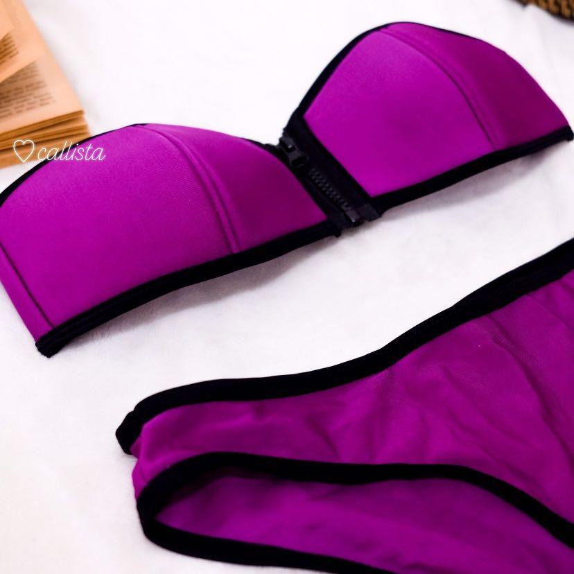 Triangl inspired two piece bikini (Category: Bikinis & Swimsuits) located in Pasig City. Submitted by mhaicaa (Listing ID 1080790643, Image 1). Description: Brand new triangl inspired bikini With pouch Medium to Semi large size.