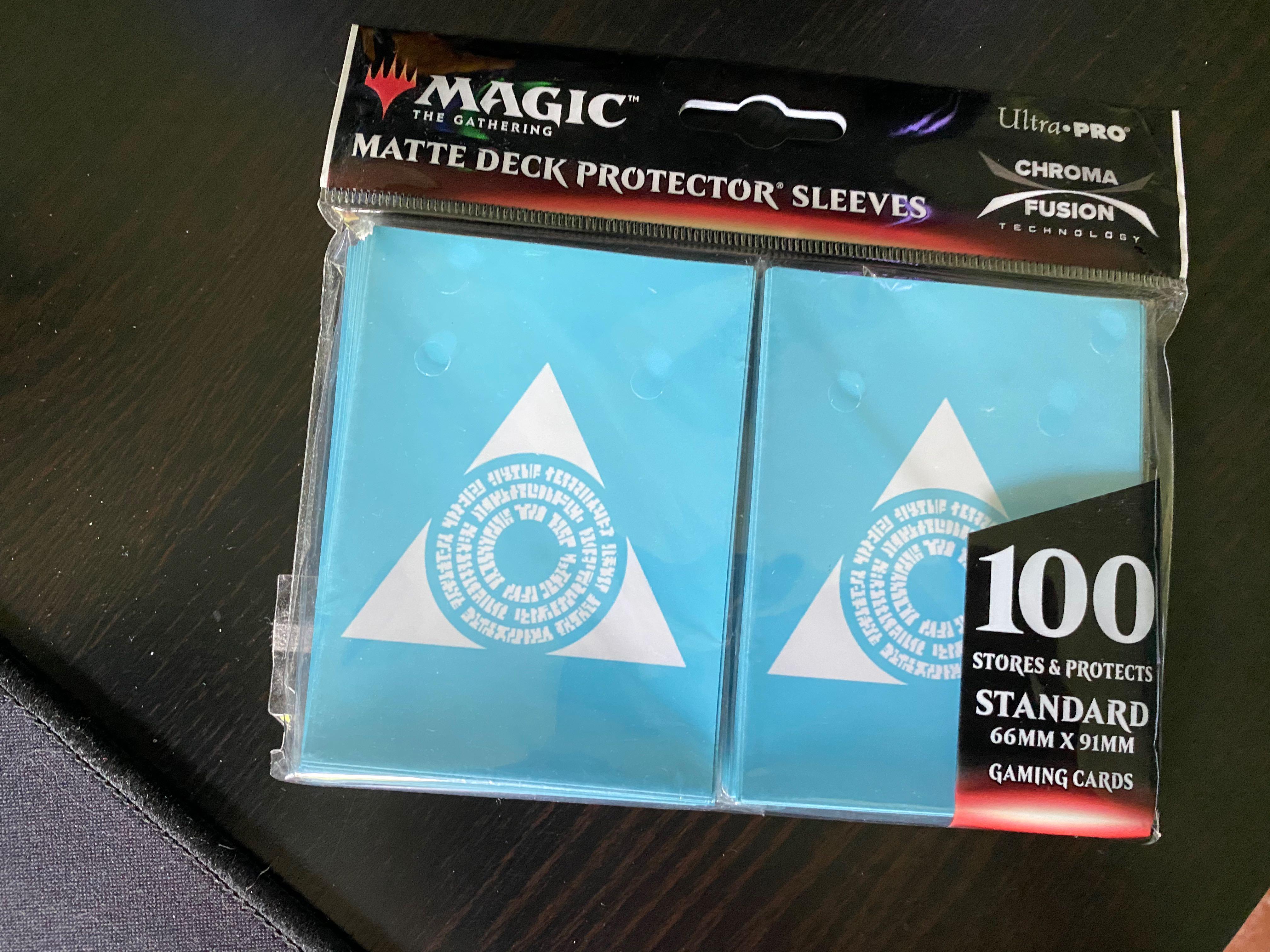 Ultra Pro 100 Deck Protector BLUE CARD SLEEVES for mtg Magic the Gathering game 