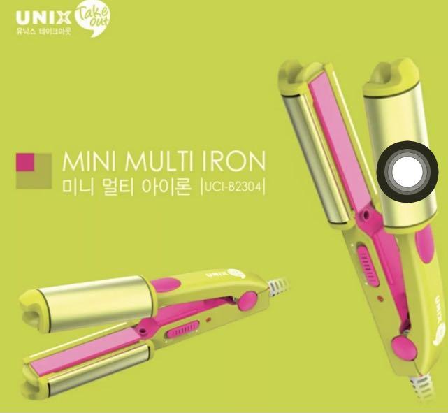 Unix mini online hair straightener