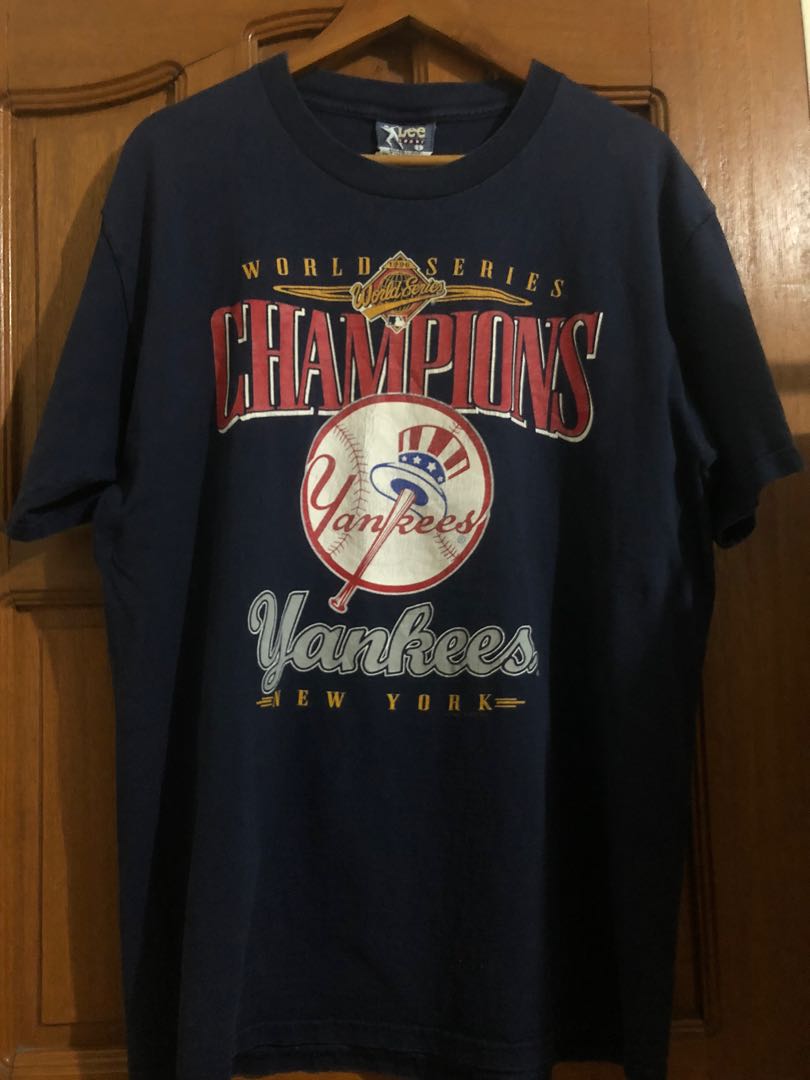 Vintage 90s T-shirt New York YANKEES Ny Mlb Baseball World