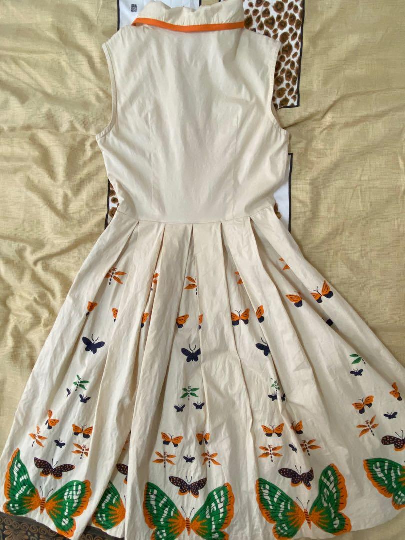 Butterfly shop vintage dress