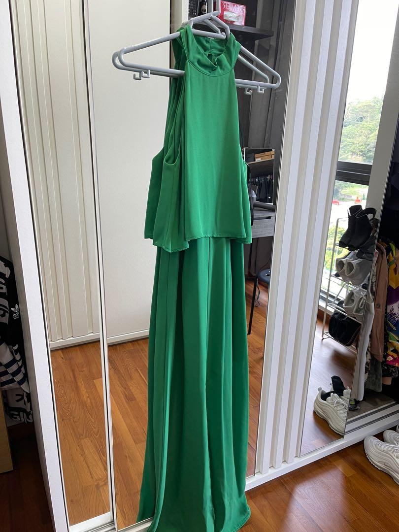 forest green maxi