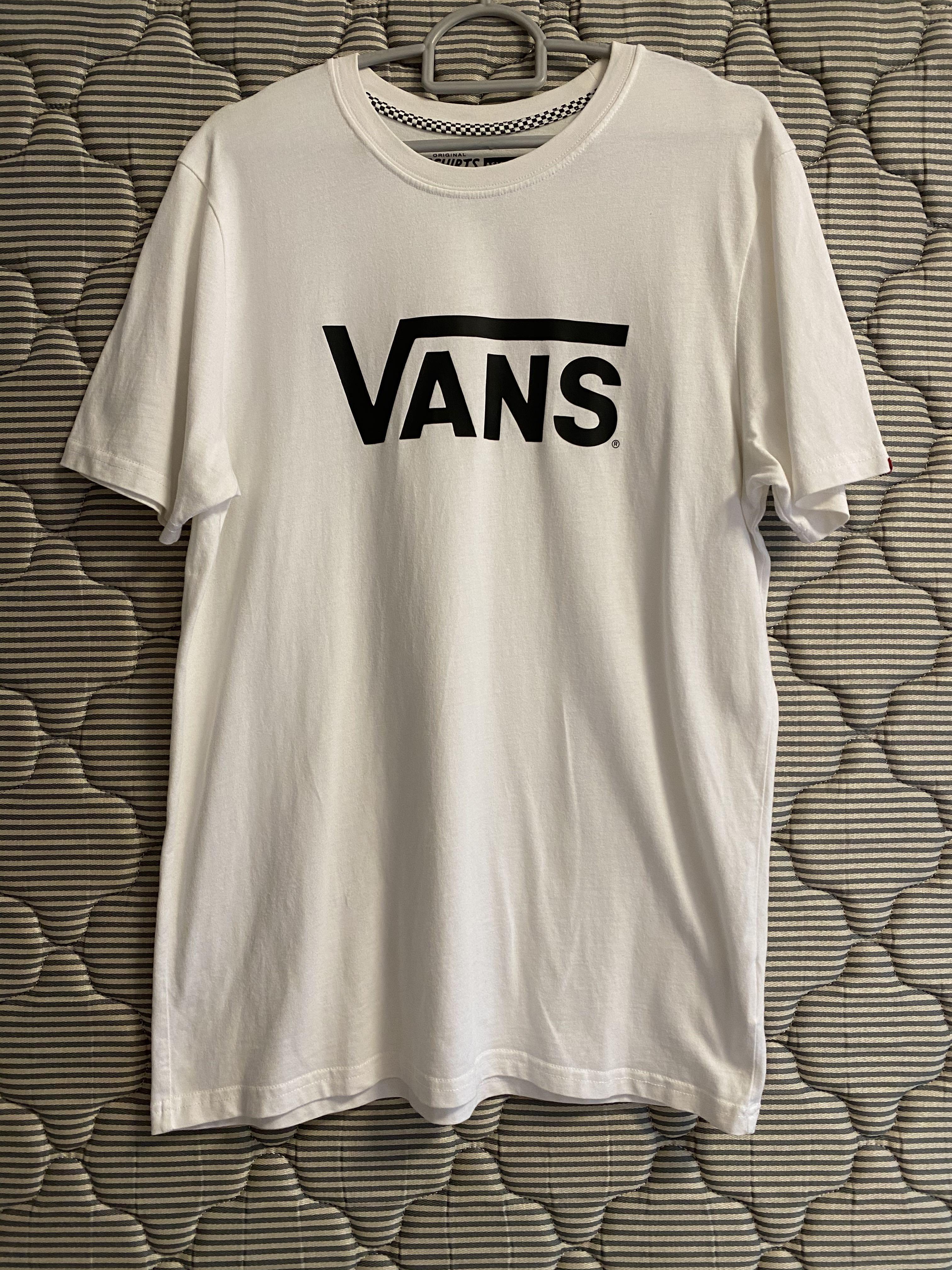 White t shirt vans online