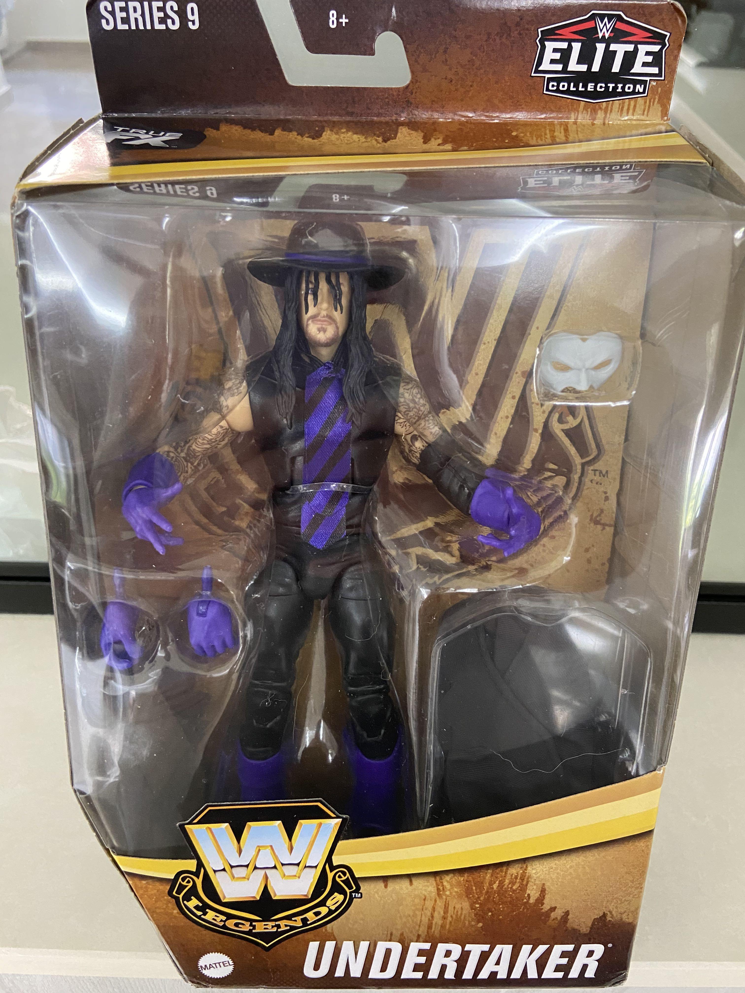 Wwe Mattel Elite Undertaker With Mask Retro Wrestlemania Us Target Exclusive Hobbies Toys Toys Games On Carousell