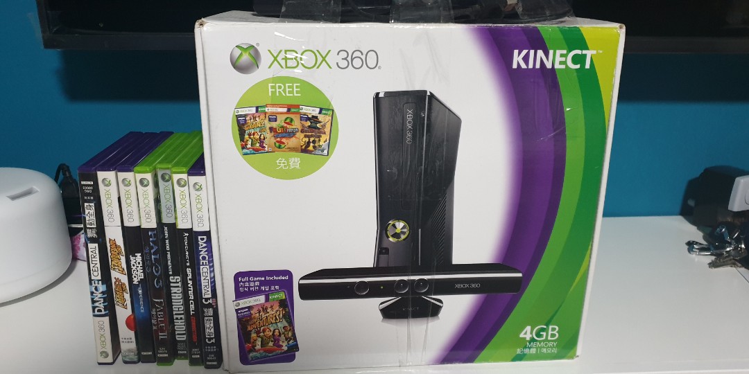 Xbox 360 Kinect Video Gaming Video Game Consoles Xbox On Carousell