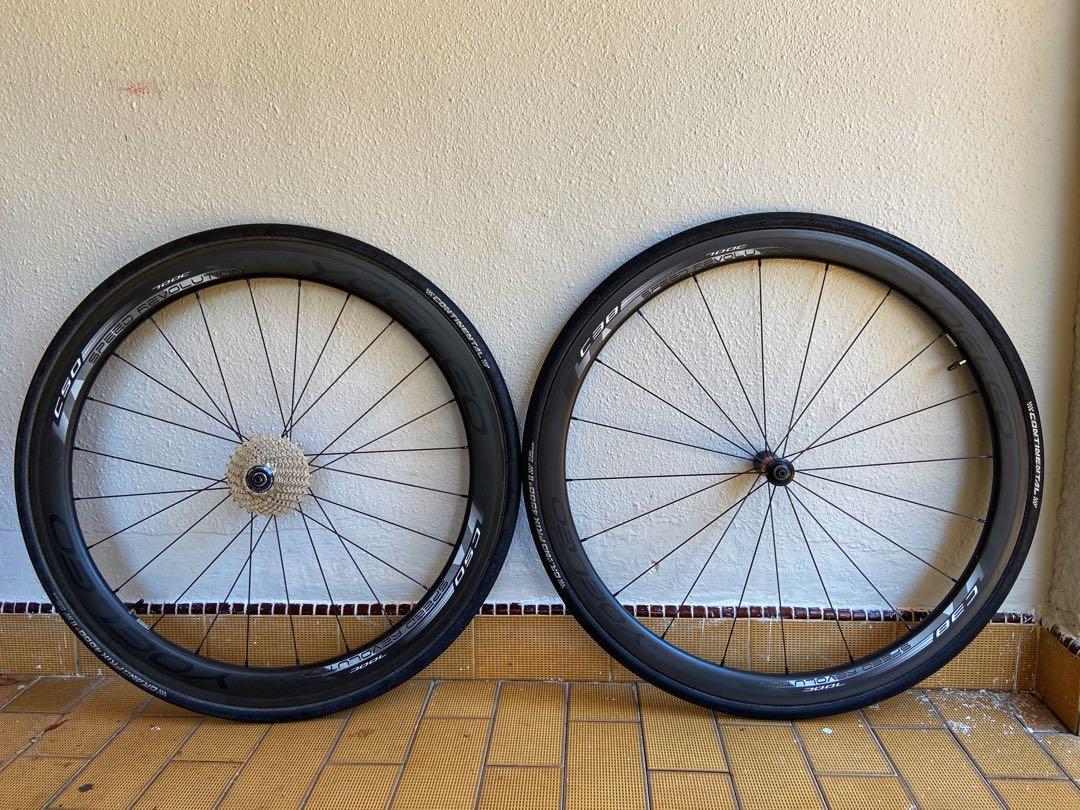 Yoeleo Deep Rims Clincher Carbon Wheelset RoadBike Sports