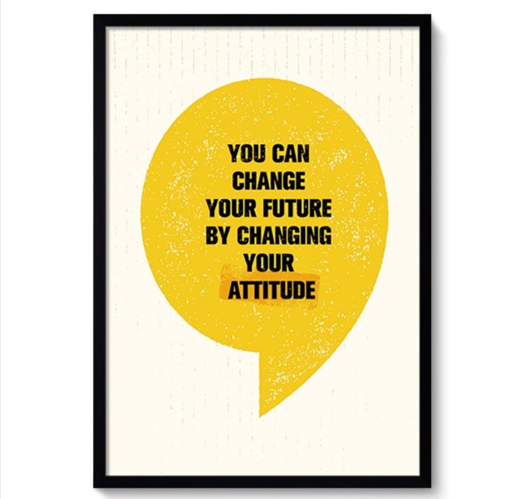 You Can Change 名言畫30 40cm 有意思值得收藏 興趣及遊戲 手作 自家設計 文具及工藝 畫作及印刷品 Carousell