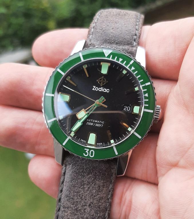 Zodiac Super Sea Wolf 53 Automatic Diver Watch ZO9252