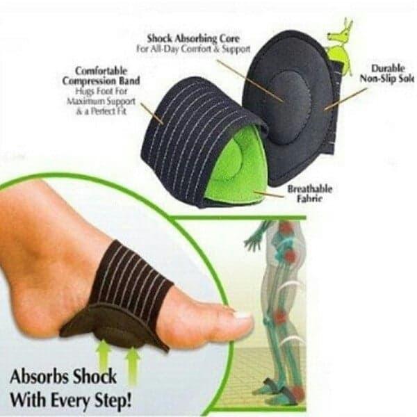 1 PAIR FOOT ARCH SUPPORT STRAP (Category: Braces, Support & Protection) located in Manila. Submitted by christimjose09 (Listing ID 1080878176, Image 2). Description: Product details: ✔️Arch support pads for relieving foot pain. ✔️Great for extra comfort and support with shoes or barefoot. ✔️Shock-absorbing core, for all-day comfort & support. ✔️Provide extra compression across the arch of your foot to help reduce heel and arch pain. ✔️Alleviate c