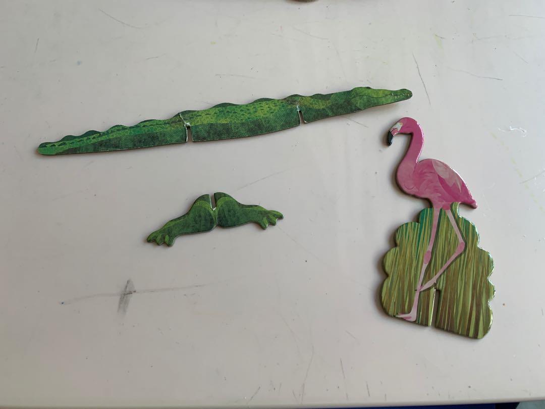 4m safari 3d animal puzzles thinking kits 3d puzzle 拼圖 砌圖 小朋友 幼兒 safari