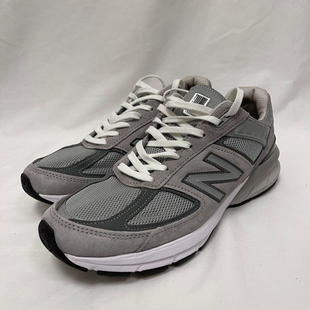 99% used 美國製new balance nb 990v5 M990GL5 grey 灰色made in USA