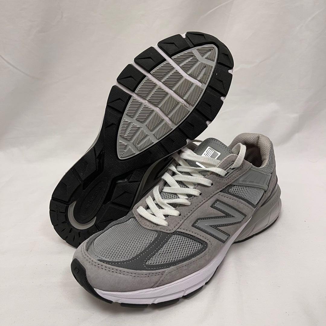 99% used 美國製new balance nb 990v5 M990GL5 grey 灰色made in USA