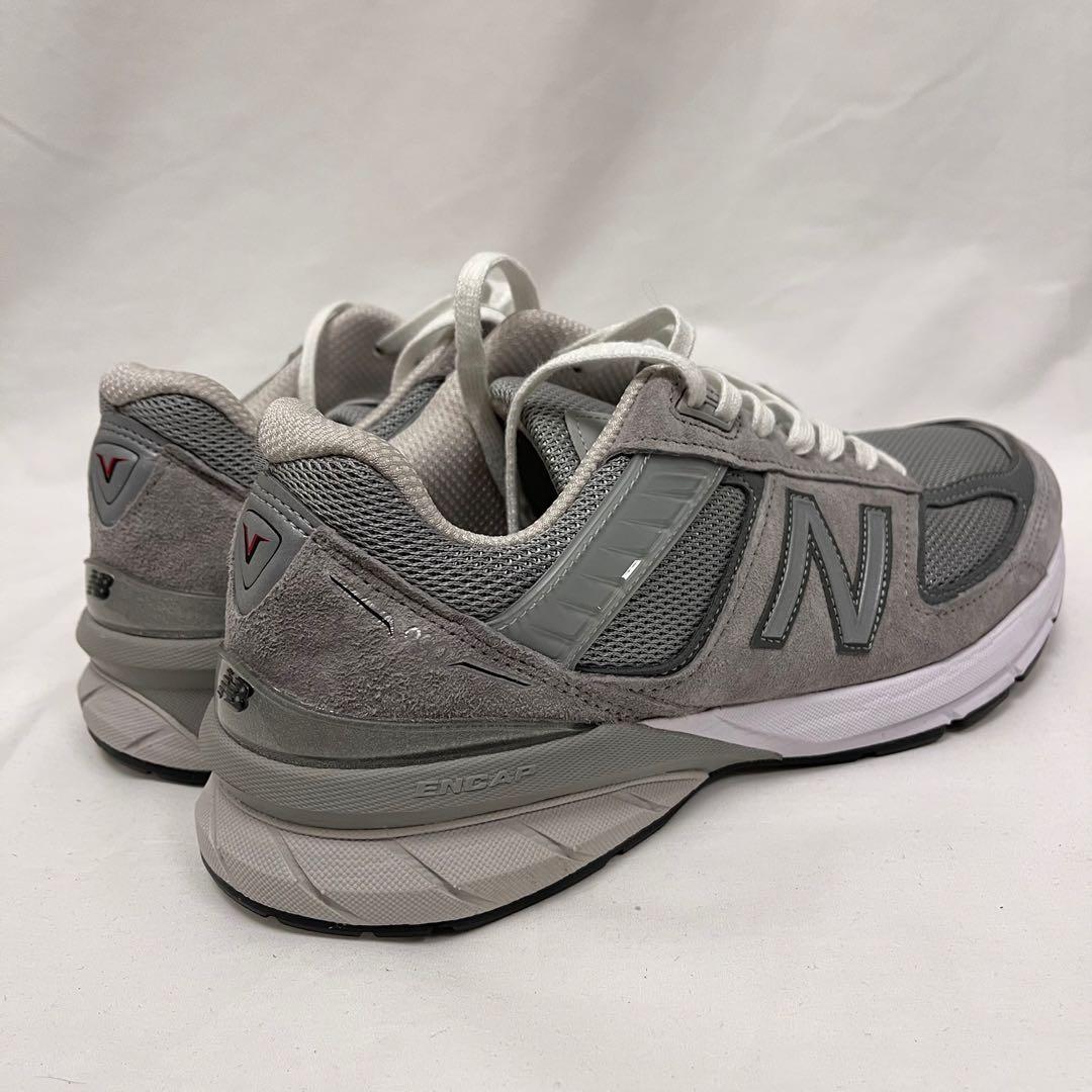 99% used 美國製new balance nb 990v5 M990GL5 grey 灰色made in USA