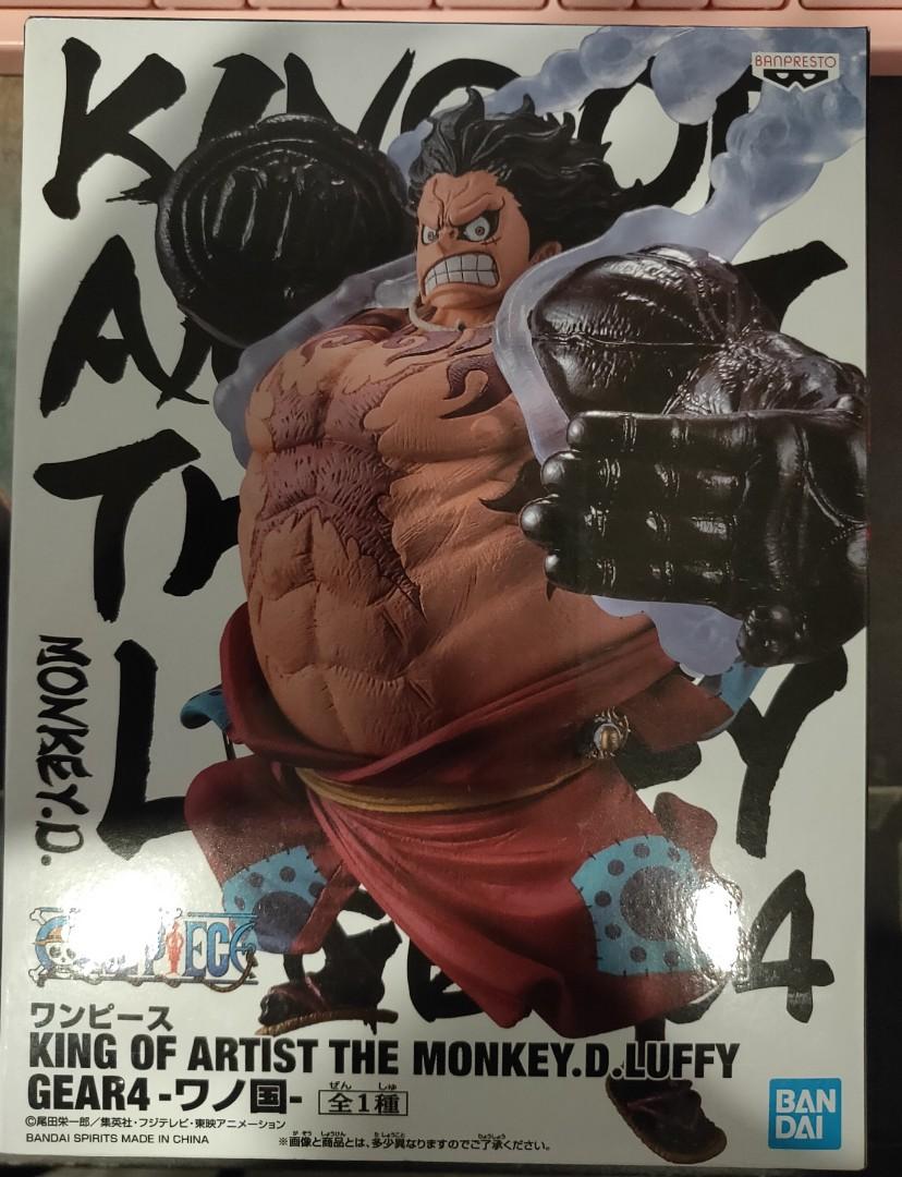 Gold Toei One Piece King Of Artist The Monkey D Luffy Gear 4 Wano Toys Games Bricks Figurines On Carousell