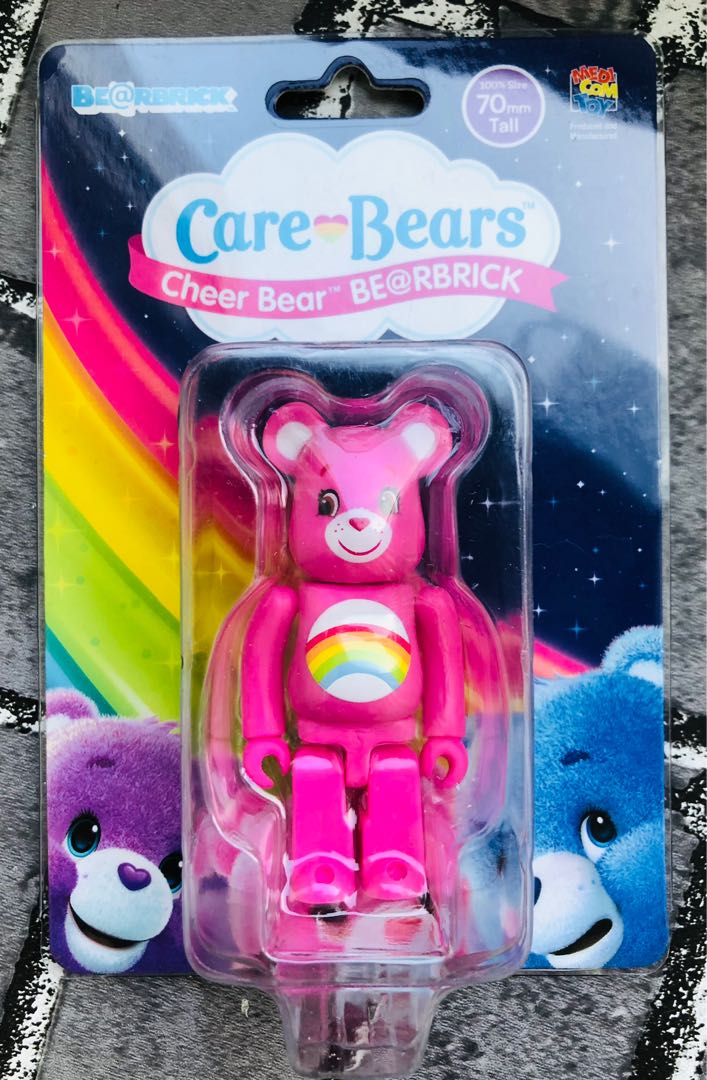 全新MEDICOM Bearbrick 100% Care Bears Cheer Bear Be@rbrick, 興趣及 