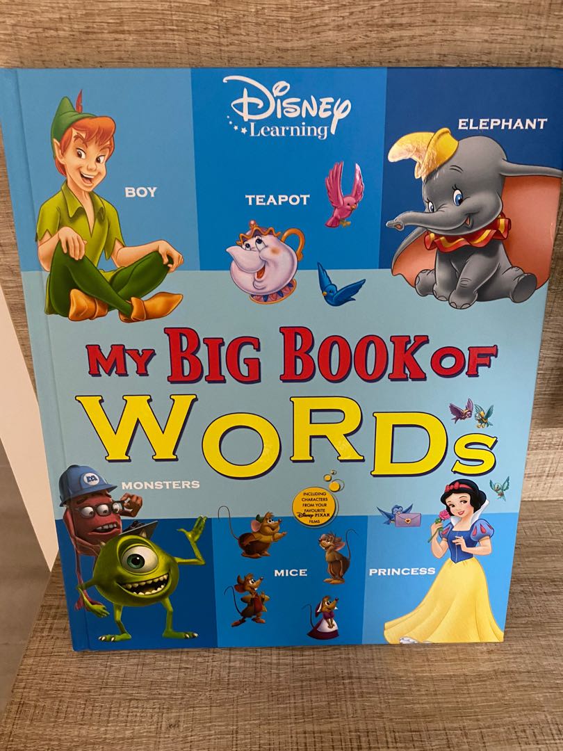 DWE 】My Big Book of Words ・Sticker Book | www.couros.com.pe