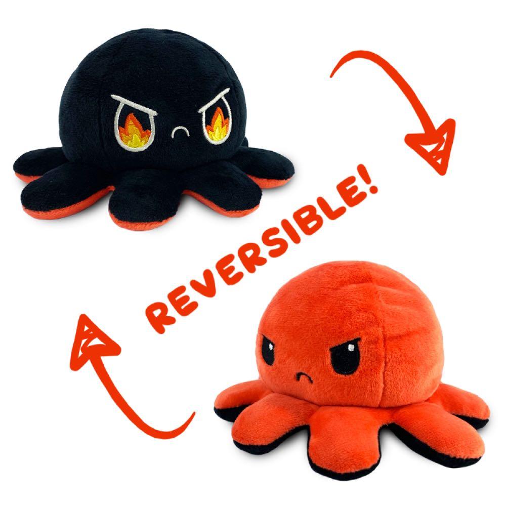 octopus plush toy reversible