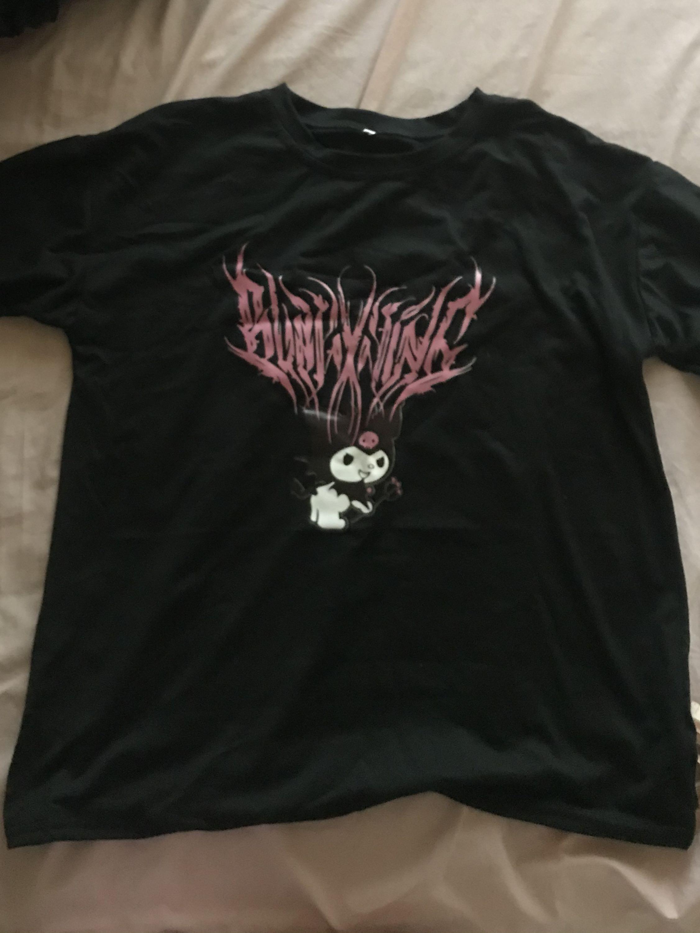 oversized kuromi tee, Women's Fashion 