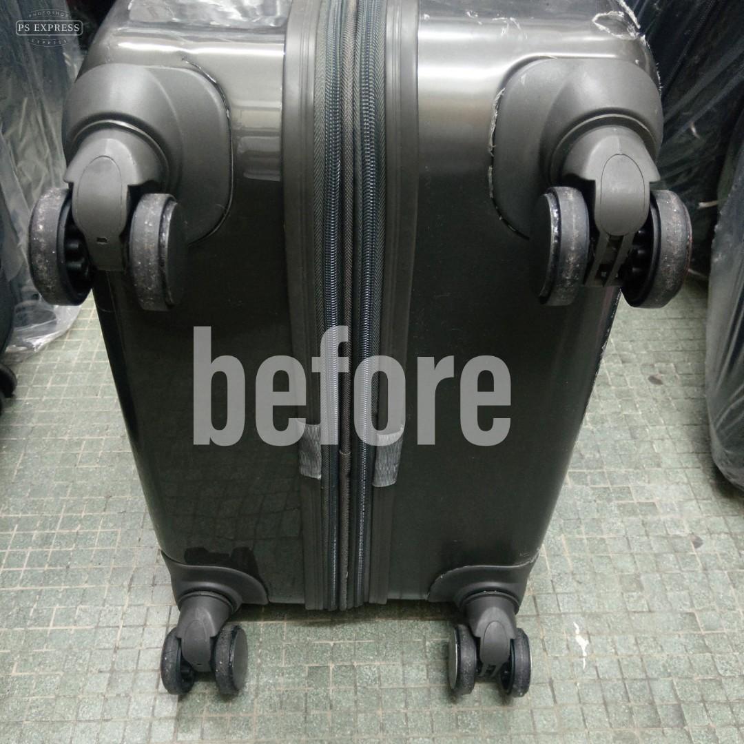 特快行李箱維修/換轆 Suitcase repair/wheels replacement, 興趣及遊戲, 旅行, 旅遊 旅行必需品及用品