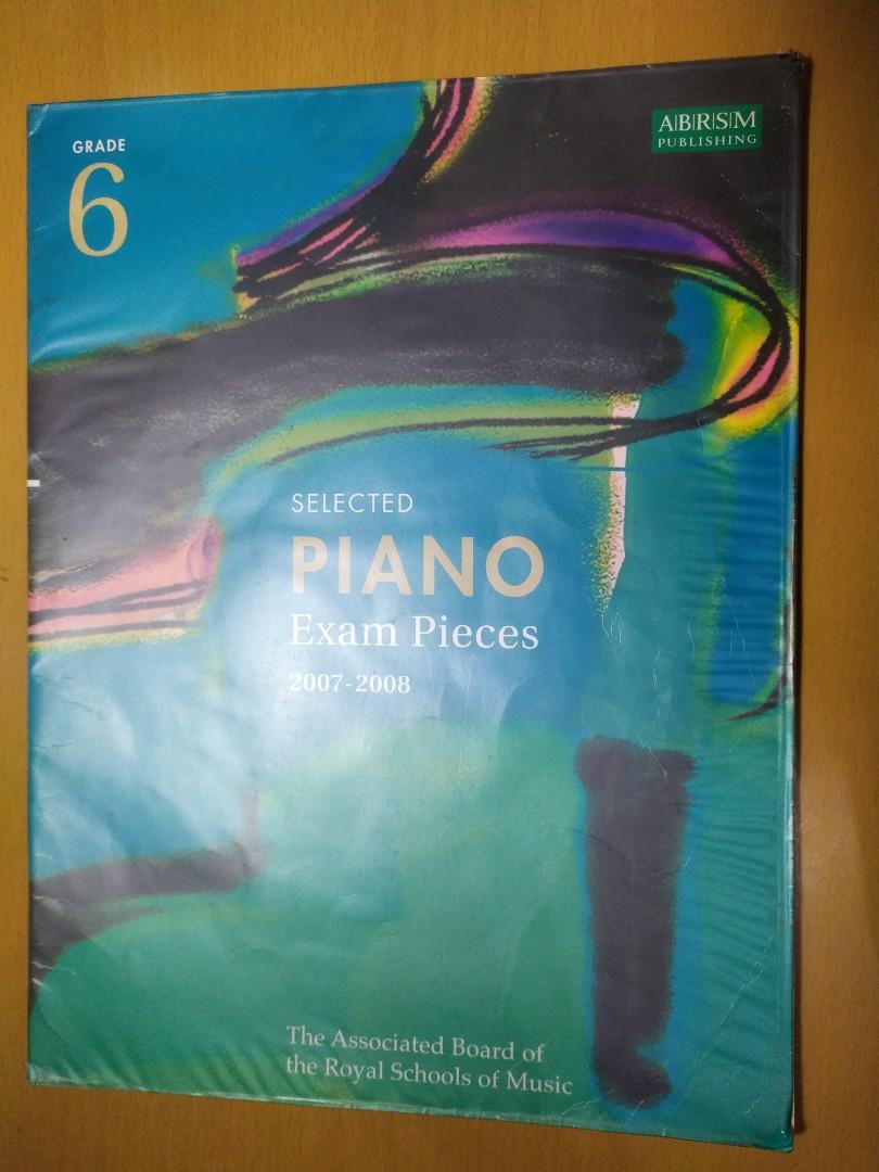 Grade 6,The Associated Board of the Royal Selected Piano Exam Pieces 2007-2008 