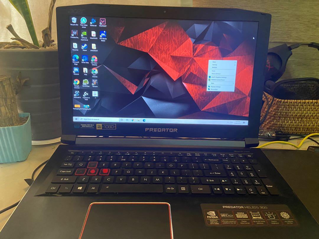 Acer Predator Helios 300 Gaming Laptop Computers And Tech Laptops And Notebooks On Carousell 8589
