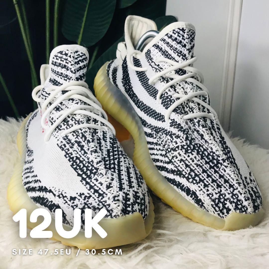 Yeezy size 12 uk hot sale