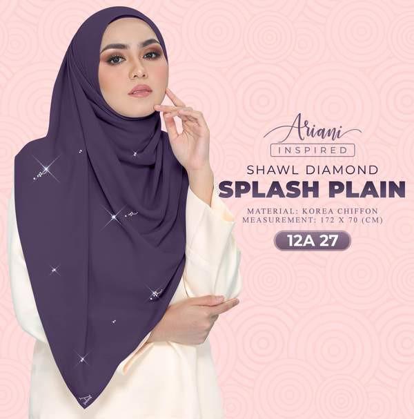 Ariani Shawl Diamond Splash Plain