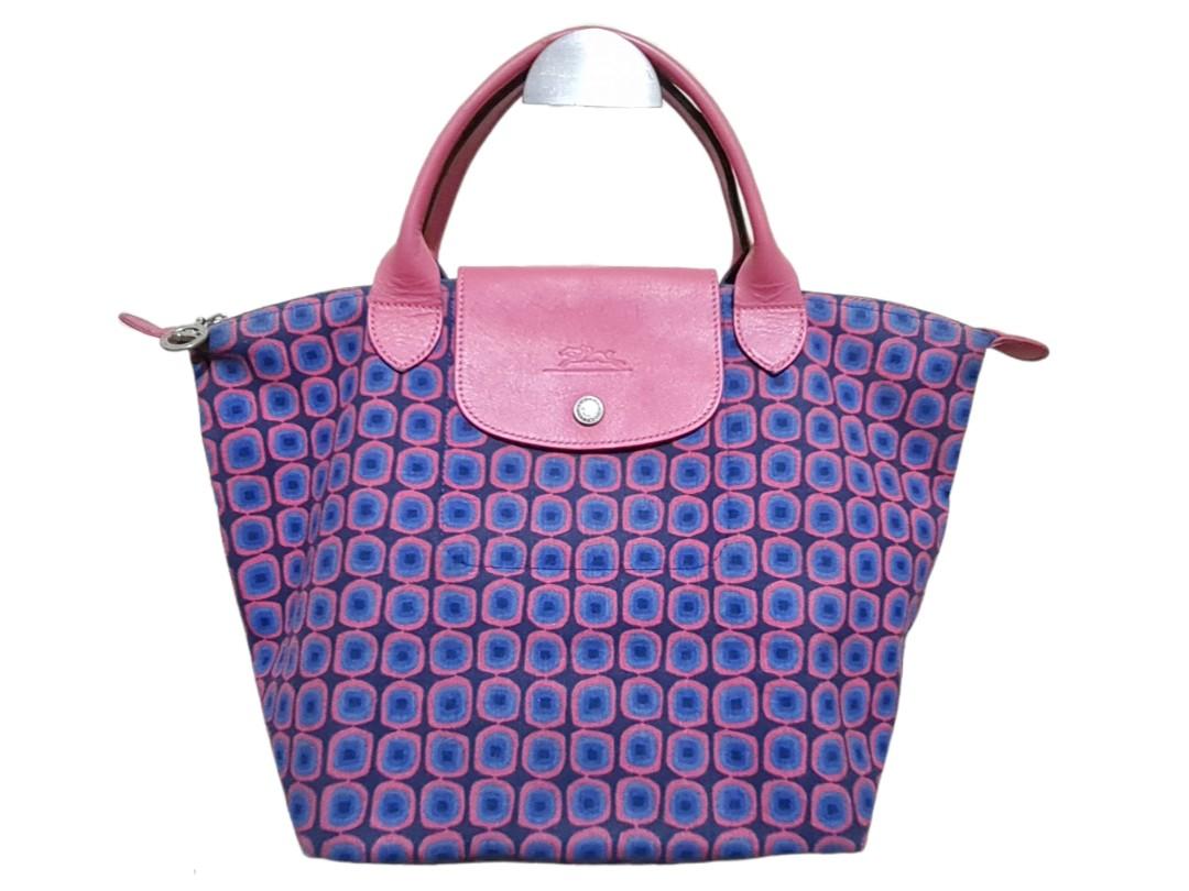 printed longchamp bags
