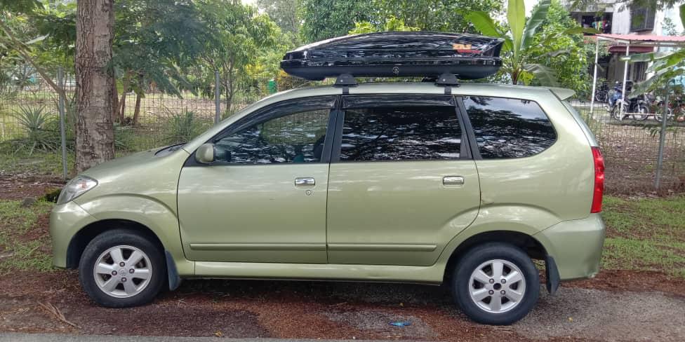 Avanza car roof box cargo luggage roof rack bar carrier