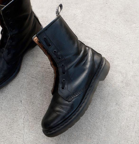 AW09 RAF SIMONS X DR MARTENS 8 EYE BOOTS Men s Fashion Footwear