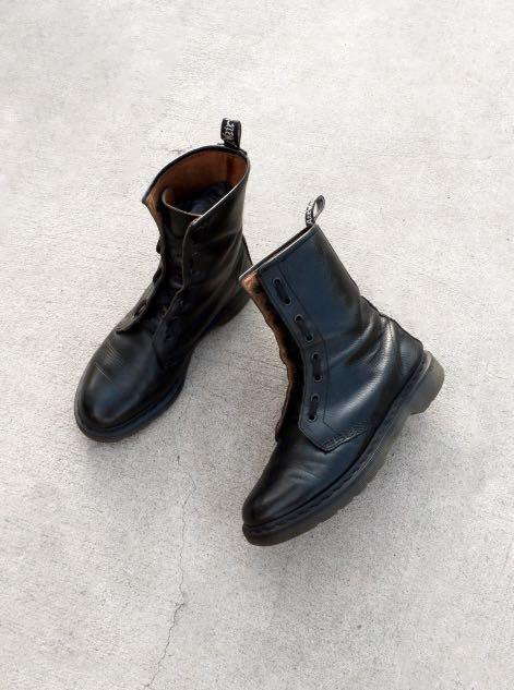 AW09 RAF SIMONS X DR MARTENS 8 EYE BOOTS Men s Fashion Footwear