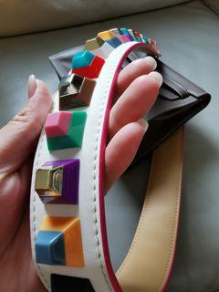 Bag strap leather