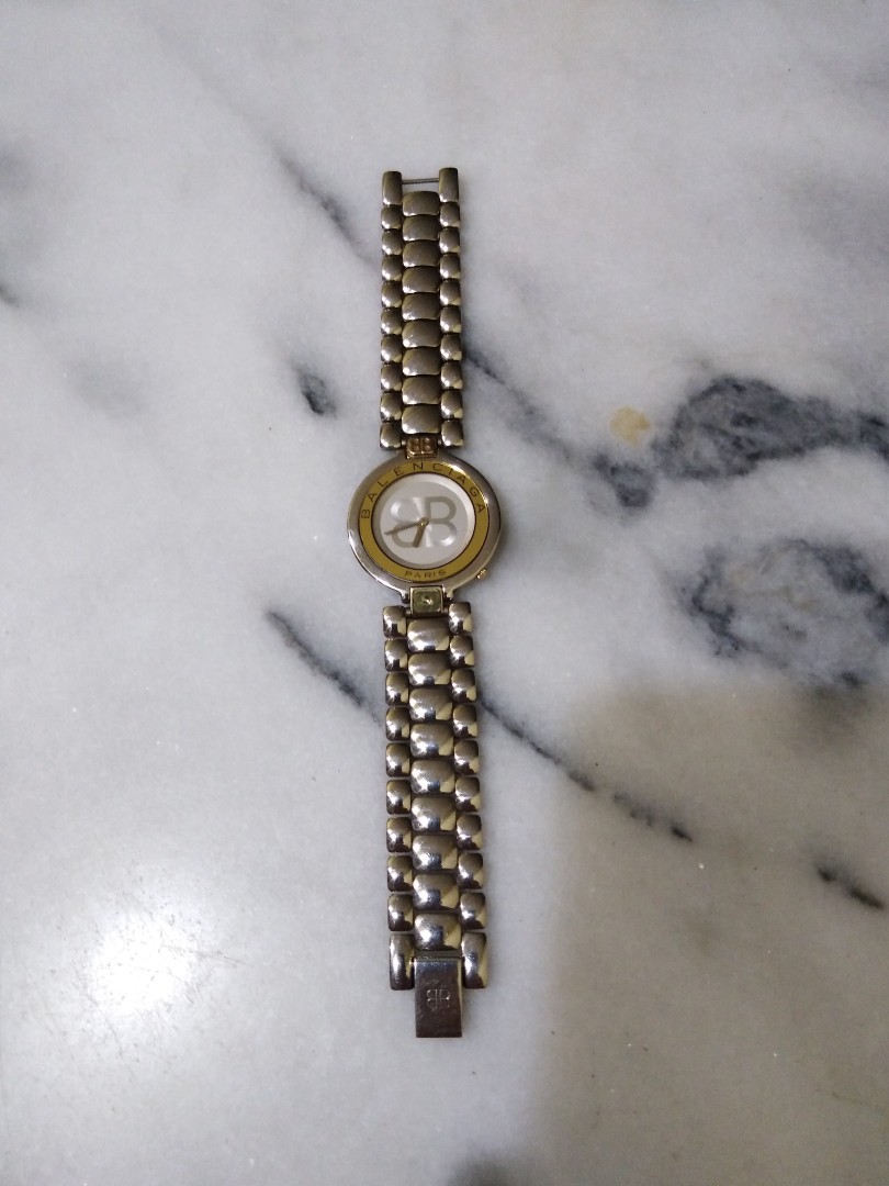 Balenciaga discount gold watch