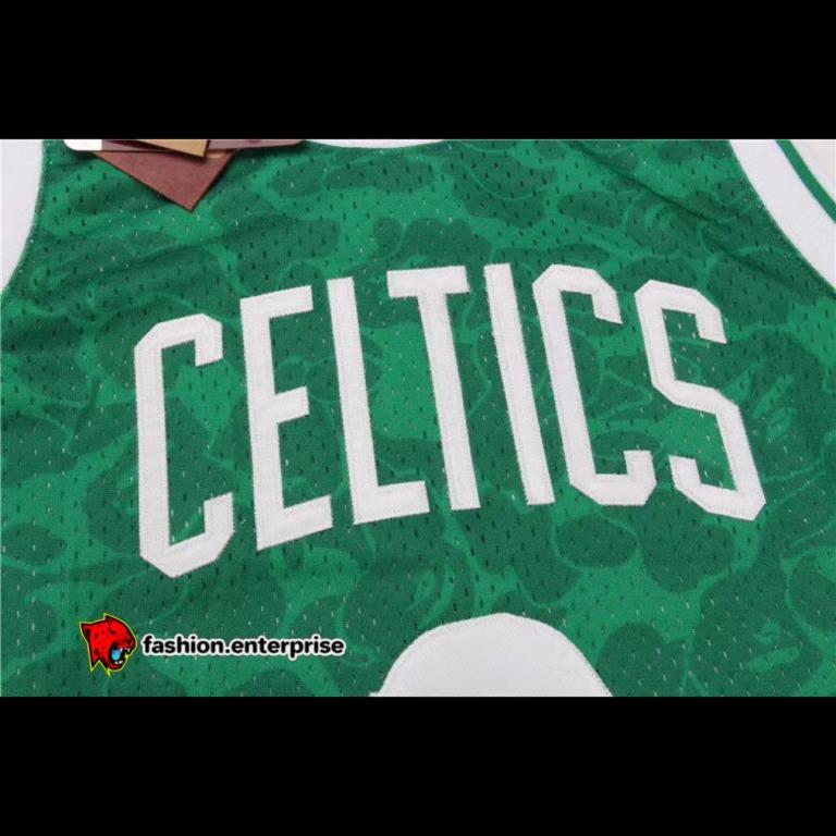Bape Mitchell & Ness Celtics ABC Basketball Swingman Jersey Green -  Novelship