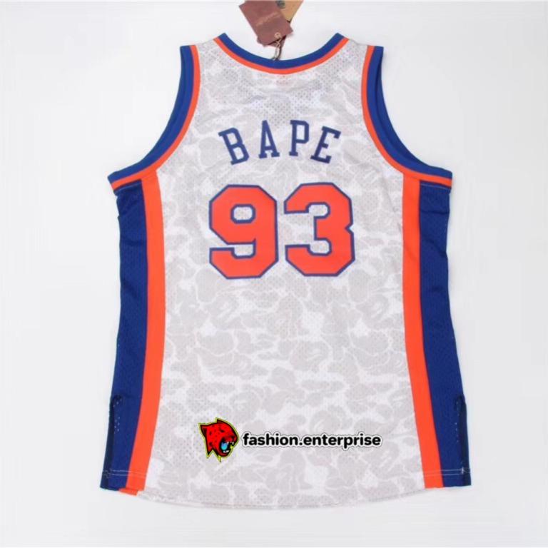 BAPE x Mitchell & Ness Rockets ABC Basketball Swingman Jersey, Men's  Fashion, Tops & Sets, Tshirts & Polo Shirts on Carousell