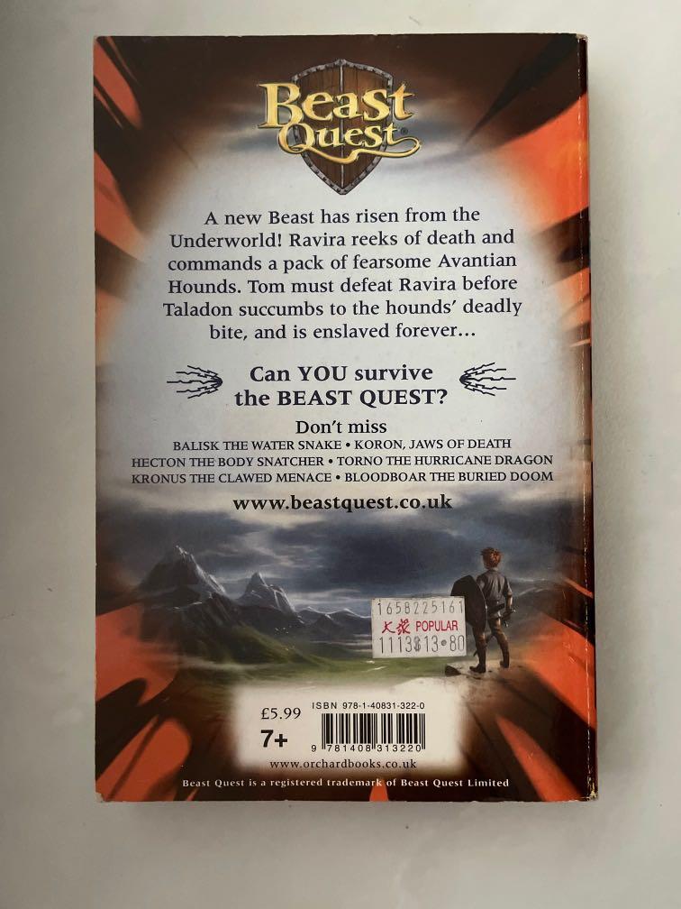 Beast Quest Ravira Ruler Of The Underworld, Hobbies & Toys, Books ...