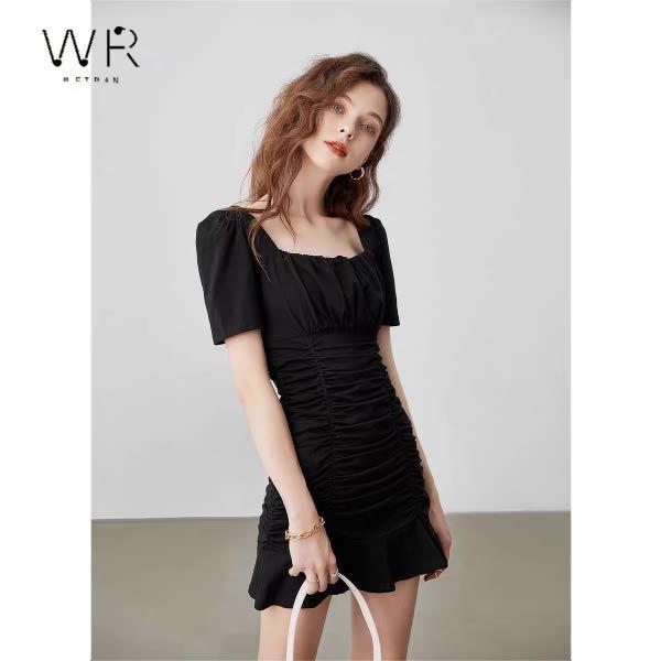 Black color one piece dress, Women's Fashion, Tops, Sleeveless on Carousell