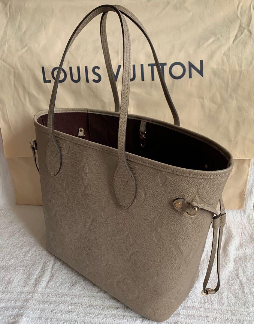 Louis Vuitton LV NEVERFULL MM M45684 Tourterelle Gray