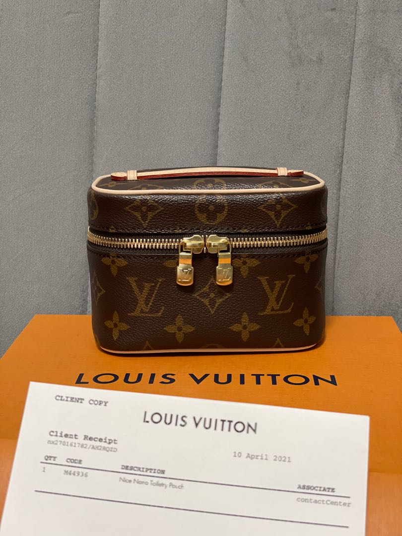 LOUIS VUITTON Nice Nano | 路易威登 化妝袋 | M44936