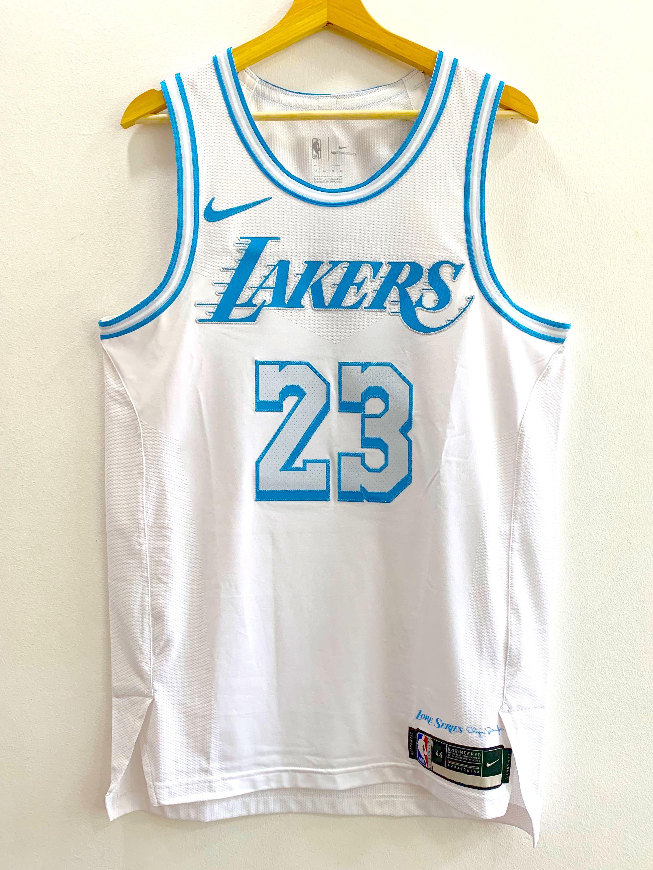 Nike Lebron James Lakers Lore Series 2021 Sz XXL Swingman Jersey