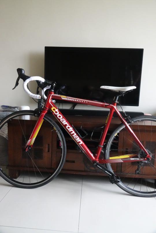 Boardman sport road bike red cheap