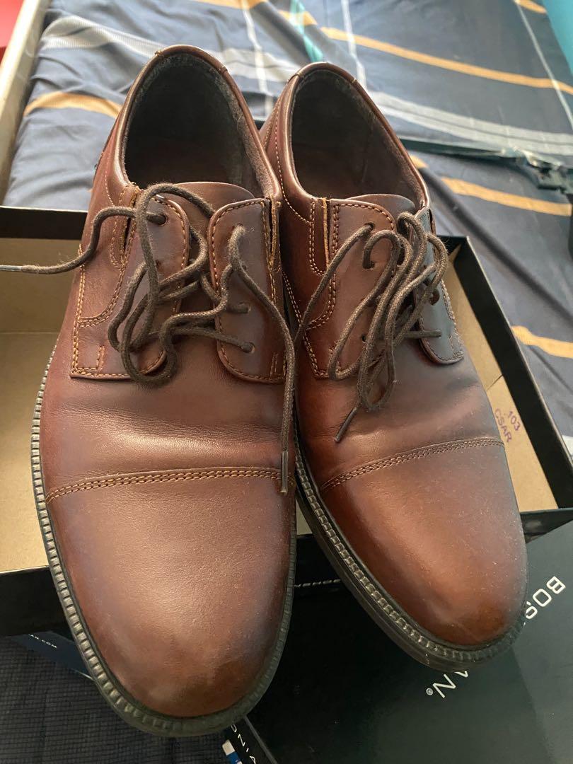 Bostonian Brown Leather Shoes, Men's Fashion, Footwear, Dress Shoes on  Carousell
