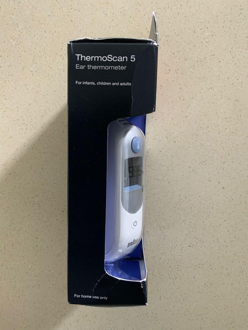Braun Thermoscan 5 Ear Thermometer (IRT 6500), Health & Nutrition