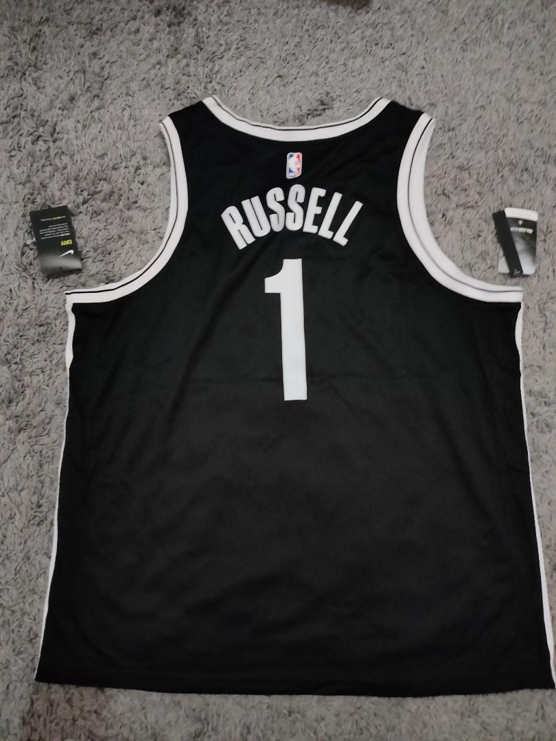 D'angelo russell discount jersey nets