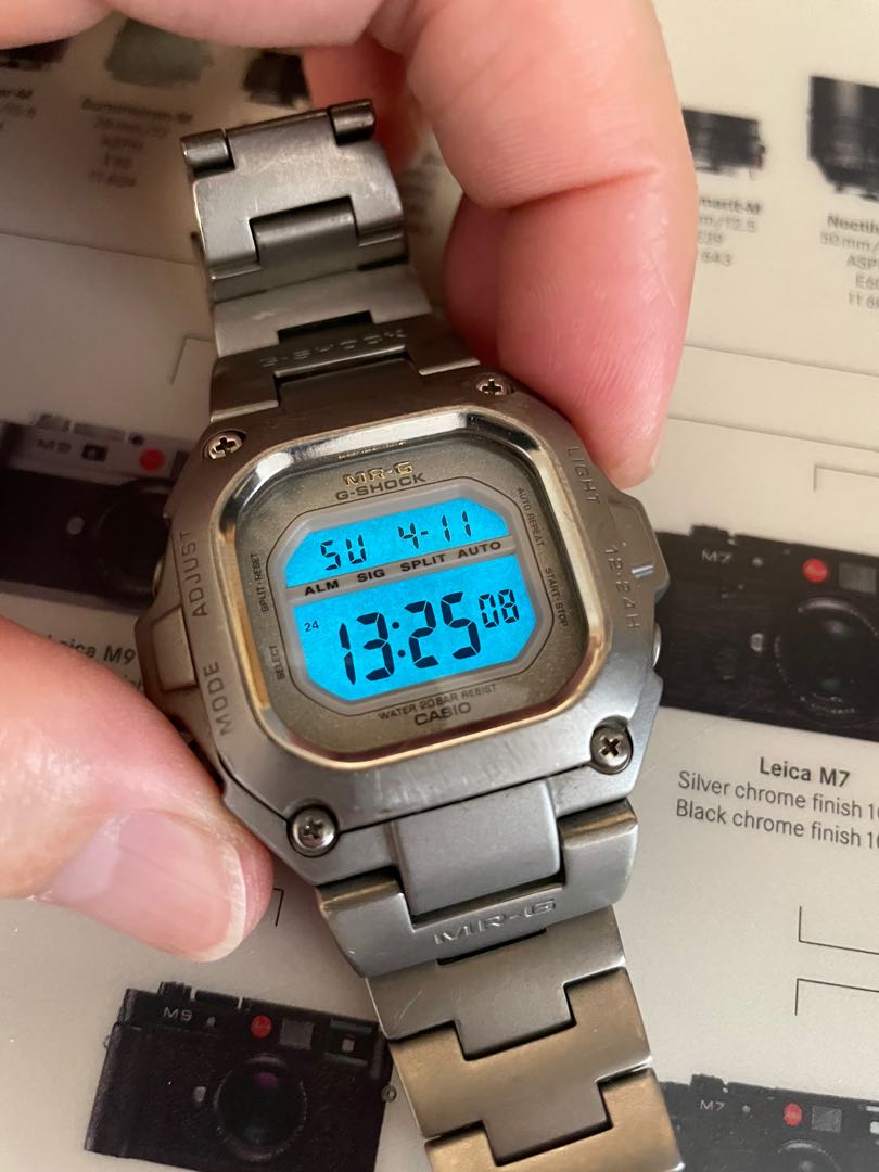 美品 カシオ CASIO Gショック MRG-110 初代フルメタル 腕時計(デジタル